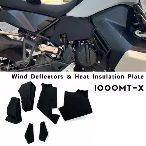 For CFMOTO 1000MTX 1000 MT-X Leg Air Deflector Heat Insulation Plate 1000MT-X MTX1000 Heat Wind Defl