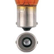 (2pcs 1141-Orange) (180° Degree Straight) 1156 ba15s P21w 12v Amber Car Front Rear Signal Light Lamp