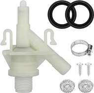 385311641 Toilet Valve Kit, RV Toilet Water Valve Parts, 385311658 Flush Ball Seal Replacement, Compatible with 300 310 320, for Pedal Flush Sealand Marine Camper Trailer Toilet Repair