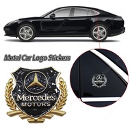 【Limited Time Offer】 Mercedes Benz Metal Car 3D Logo Badge Sticker Fashion Car Decoration Accessories for W176 W246 W204 W205 W212 W213 W221 W222