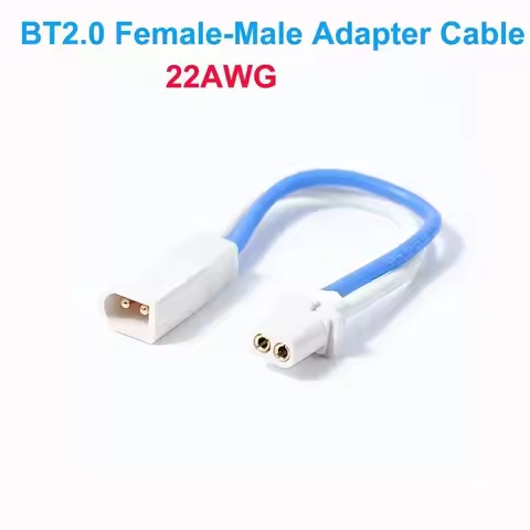 5PCS BETAFPV BT2.0 Female-Male Adapter Cable Set BT2.0 male connector For RC FPV Aquila16 FPV Kit Br