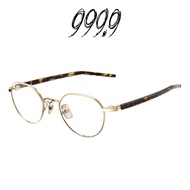Japan 999.9 Nines Glasses S-647T C.1 (Gold/Amber) Japanese Handmade Frame [Original Glasses]