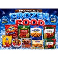 frozen foods signage for sari sari store | waterproof