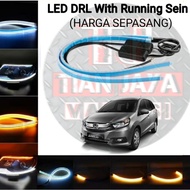 Honda MOBILIO Lampu Alis Headlamp Mobil LED DRL Sein Running Sepasang