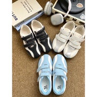 [Lanter-Polka Dot] Latex Pad Polka Dot Velcro German Training Shoes Racing Shoes Women's Shoes