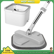 Spin Mop 3 Cloth Self Wash Flat Mop 360 Rotating Floor Mop with Turbo Flushing Bucket