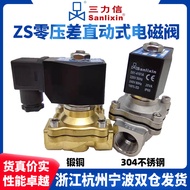 Sanlixin Solenoid Valve ZS-15 25 20 40 35 50 ZS1DF02V4D16 AF13N1E32J G H