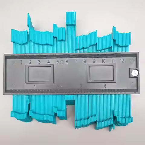 Shape Contour Gauge Duplicator Profile Measuring Tool Contour Duplication Gauge Contour Template Pla
