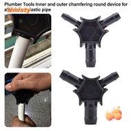 UMISTY Plumber Tools, Manual 16-20-25mm/20-25-32mm Pipe Installing Manual Chamfer, Creative Hand Repair Tool PEX-AL Internal External Reamer for Plumbing Pipe