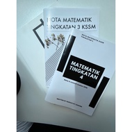 BUKU NOTA & LATIHAN MATEMATIK TINGKATAN 1-5
