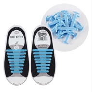 16pcs/lot Silicone Shoelaces Elastic Shoe Laces Special No Tie Shoelace for Men Women Lacing Rubber Zapatillas