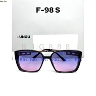 F-98S Square Frame Beach Sunglasses For Women Anti UV and Elegant