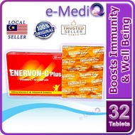Enervon-C Plus Vitamin C 500mg & B-Complex (8 Strips X 4 Tablets)Immune system | Energy | Antibodies