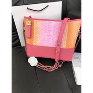 Chanel Gabrielle Luxury Custom Overseas Customized Python Skin Its Chinese Name Is Wandering Bag