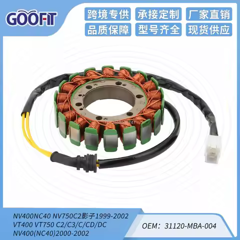 Motorcycle NV400NC40 NV750C2 Shadow 1999-2002VT400 VT750 Generator Stator Line