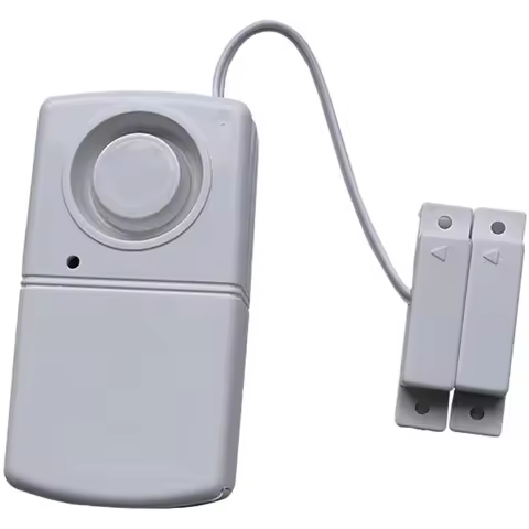 Door Window Alarm, 120DB Door Alarms for Kids Safety, Door Chimes for Store Home Wireless Security A