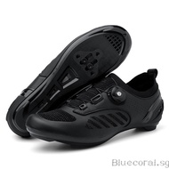 Ultralight Carbon Fiber Cycling Shoes Cleats Shoes Non-slip Road Bike Shoes Breathable Self-Locking Pro Racing Shoes Z7VC