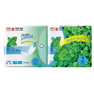 Carnation Cooling Pads Normal Type (17cm/20 Pieces X 2 Pieces) [Big Buyer]