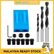 Dowel Drill Set For Pocket Hole Jig Carpenters Joint Tool / Dowel Jig