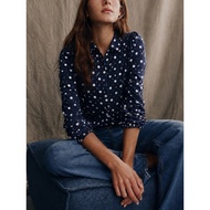 B0DEN shirt with patterned slim shirt (size 2us, 6us) fulltag