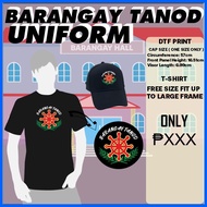 ✧ ▦ ❡ BARANGAY TANOD UNIFORM (CAPS & TSHIRT) / Good Quality