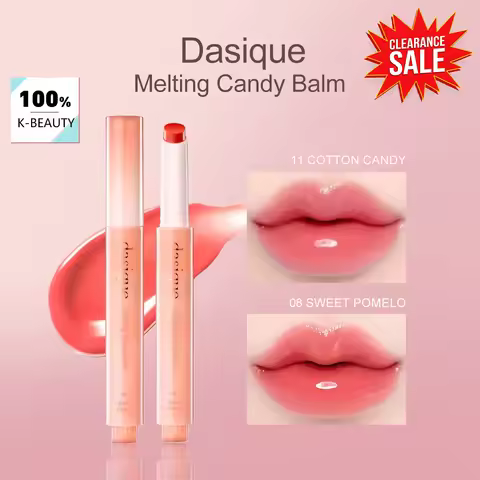 [ClearanceSale] Dasique Melting Candy Balm 08&11,Hydrating Formula&Sheer Color Payoff,​​Non Sticky,K