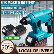 1000W Brushless Cordless Electric Hammer Multifunction RechargeableImpact Drill Rotary Hammer Power 