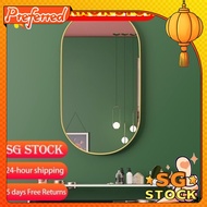 Bathroom Mirror Oval Mirror Wall Mirror Free Punch Make Up Mirror oval mirror arch mirror