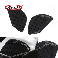 ARASHI Motorcycle Gas Tank Pads Stickers Knee Grip Traction Pad For KAWASAKI NINJA400 ZX6R Z650 ER-6