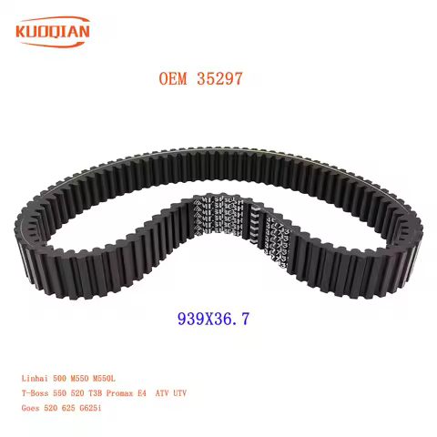 Mitsuboshi 36.7X939 CVT Drive Belt for Linhai 500 M550 M550L T-Boss 550 520 T3B Promax E4 35297 ATV 