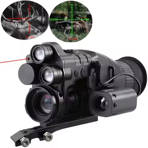 CY789 8x Night Vision Monocular With Range Finder1920p HD Hunting NV Googles Monocular 940nm 850nm I