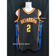 Embroidery 24/25 Oklahoma City Thunder SGA #2 Shai Gilgeous-Alexander Jersey Basketball Jersey