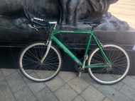 Made in Denmark, TT bike, midsize, grip shift, shimano 105, lightly used Japanese panaracer