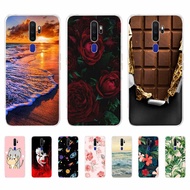OPPO a5 2020 a9 2020 Case Silicon Soft TPU Print Phone Cover casing