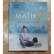 OUR WORLD OF MATH 7 BOOK