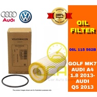 Audi Volkswagen Oil Filter Audi A3 A4 A5 A6 Q5 TTS Porsche Macan Altas Beetle Golf Jetta Passat Tigu