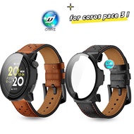 COROS PACE 3 strap leather strap for COROS PACE 3 Smart Watch strap Sports wristband COROS PACE 3 case Screen protector