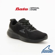 *Best Seller* Bata Power Mens Sneakers รองเท้าผ้าใบสนีคเคอร์สำหรับผู้ชาย รุ่น Hondurus สีดำ 8186001