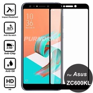 TEMPERED GLASS WARNA ASUS ZENFONE 5Q LITE ZC600KL FULL COVER