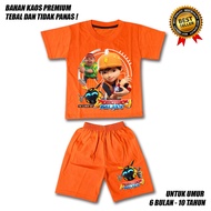 Boboiboy Boys T-Shirt Suits/Boys Suits Ages 0-10 Years/BOBOIBOY Children's Clothes