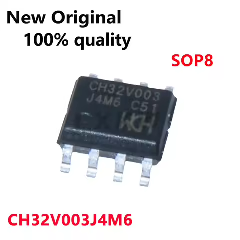 10-100/PCS New Original CH32V003J4M6 CH32V003 J4M6 SOP8 Single chip microcomputer chip In Stock