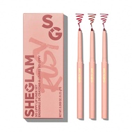 ชุดลิปไลเนอร์ So Lippy-Rose Garden 3 ชิ้น/ชุด ดินสอเขียนขอบปากสีแดงเนื้อแมทต์นุ่ม พิกเมนต์สูง ใช้งาน