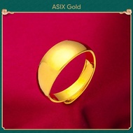 ASIXGOLD Gold 916 Ring Women's Minimalist Jewelry