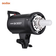 Godox SK300II Professional Compact 300Ws Studio Flash Strobe Light Built-in Godox 2.4G Wireless X System GN58 5600K with 150W Modeling Lamp for E-commerce Product Portrait Lifestyle Photography