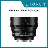 7Artisans 50mm T/2.0 Cine Lens