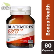 [Expiry: 07/2027] Blackmores Vitamin D3 1000IU 60 Capsules