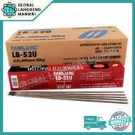 Kawat Las KOBELCO LB52U 4.0MM(5KG)/ LB 52U 4.0 MM STEEL KOBE