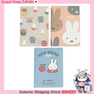 Square 2026 A6 Weekly Planner - Miffy (Starts December 2025) Japan Planner
