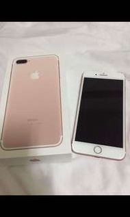Apple iPhone 7 Plus 128GB 玫瑰金粉色 完美無傷