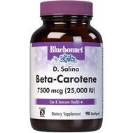 BlueBonnet Mixed Beta-Carotene 25,000 IU (7500 mcg) Eye Vitamins - Vitamin A Supplement D. Salina Al